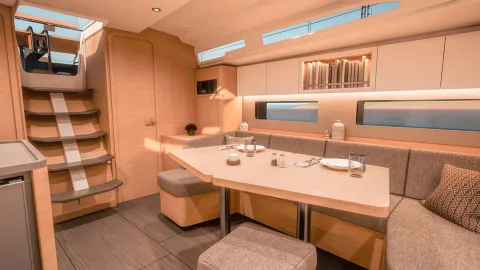 Dufour 39 interior