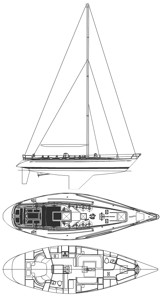 SWAN 46 - Drawing