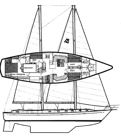 MORGAN 60 - Drawing