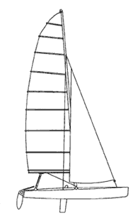 NACRA 5.8 - Drawing