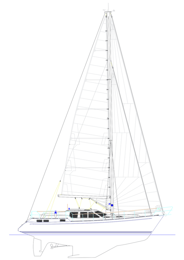 NAUTICAT 42 - Drawing
