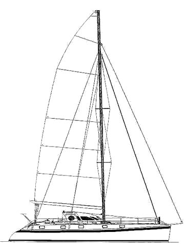 OUTREMER 50/55 - Drawing