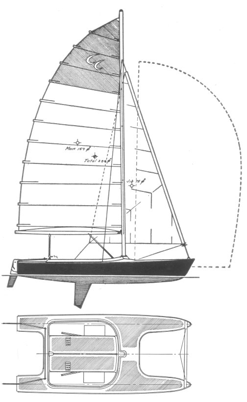 CATALINA CATAMARAN - Drawing