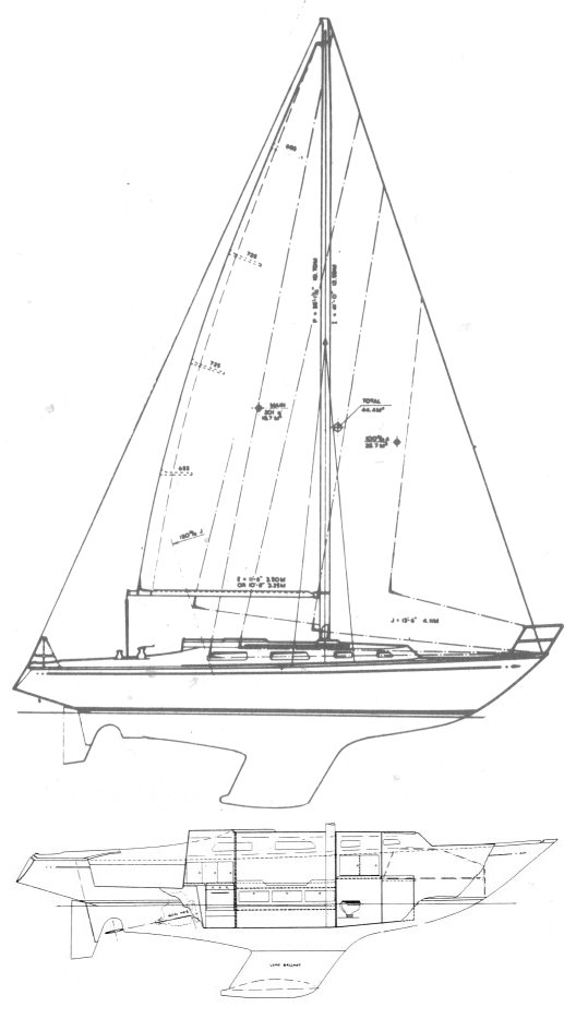 OHLSON 35 - Drawing