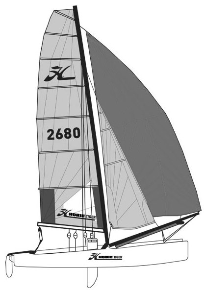 HOBIE TIGER 18 - Drawing