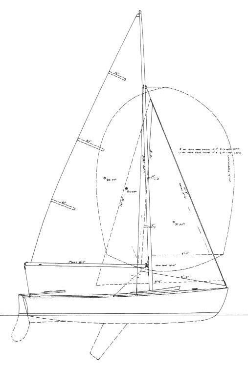 MERCURY 15 CB (CAPE COD ) - Drawing