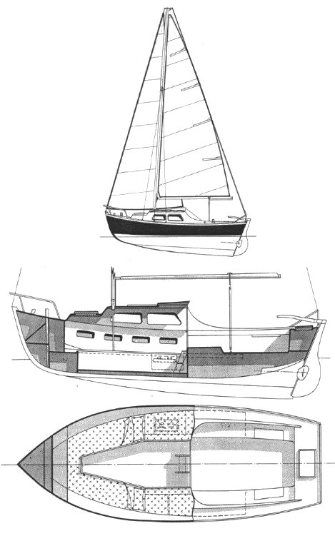FORBAN MKI (BENETEAU) - Drawing