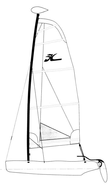 HOBIE WAVE - Drawing