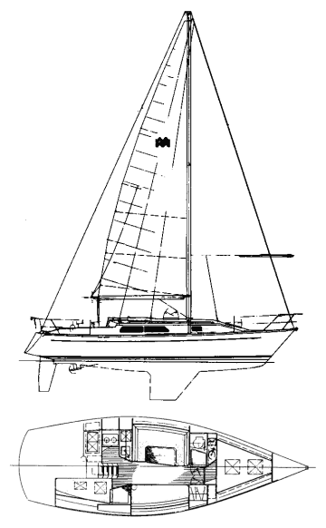 MIRAGE 35 - Drawing