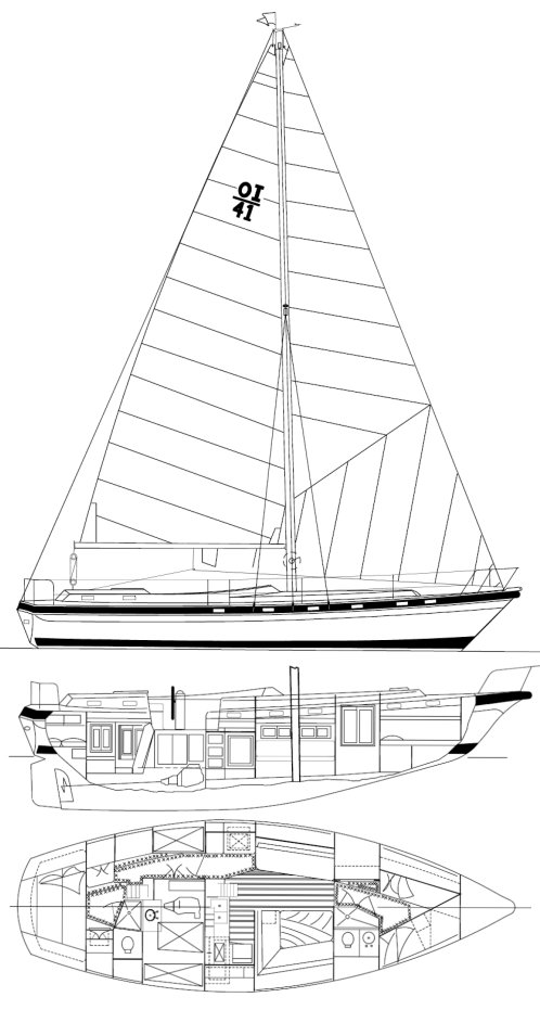 MORGAN OUT ISLAND 415 - Drawing