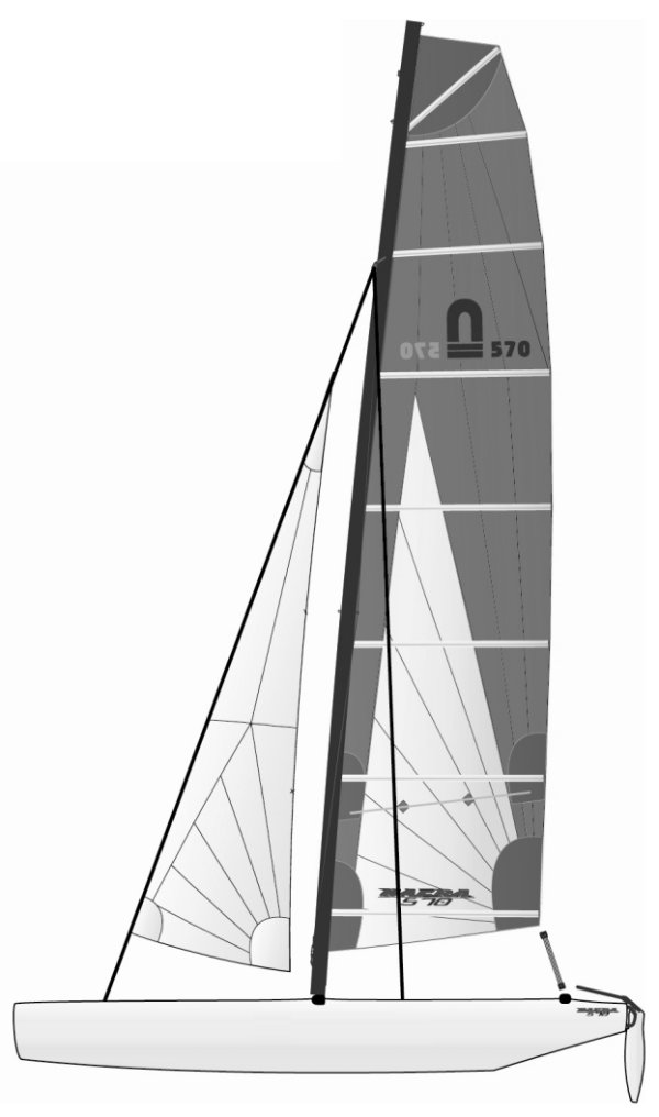 NACRA 570 - Drawing