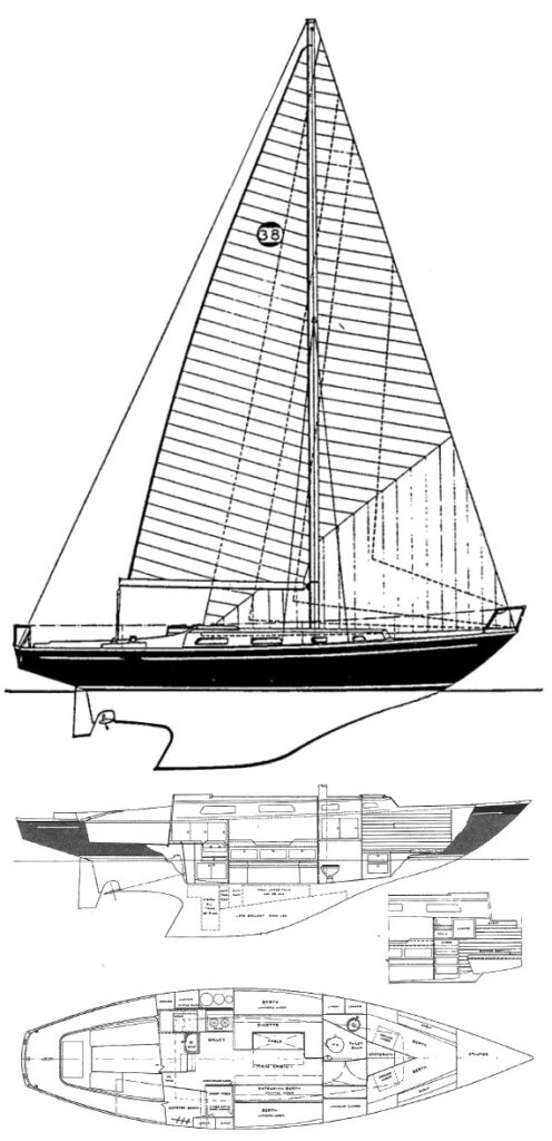 OHLSON 38 - Drawing