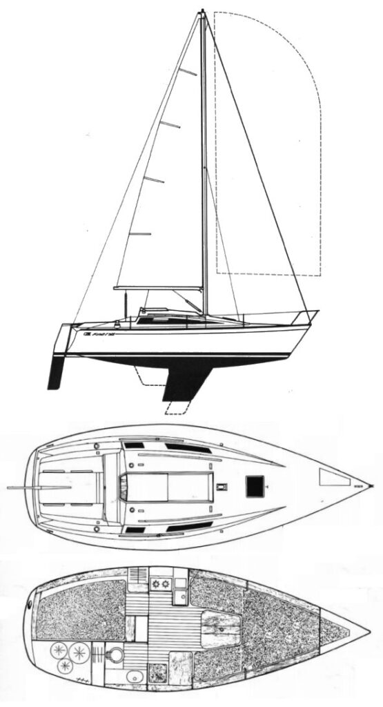 FIRST 26 (BENETEAU) - Drawing