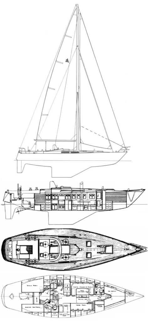 NIMBUS 42 (ALBIN) - Drawing