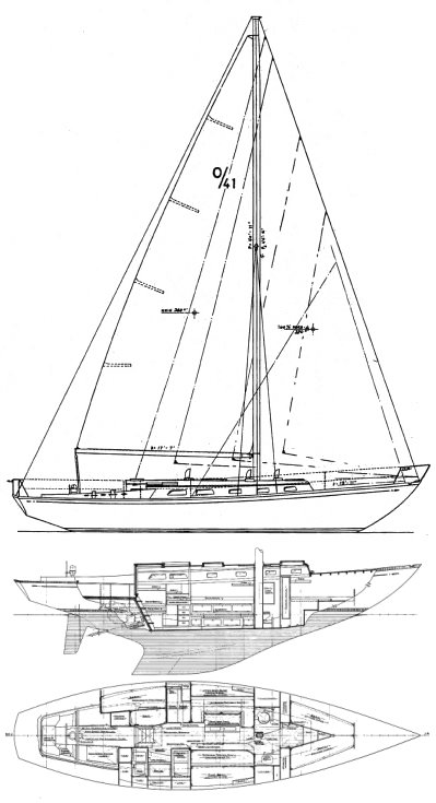 OHLSON 41 - Drawing