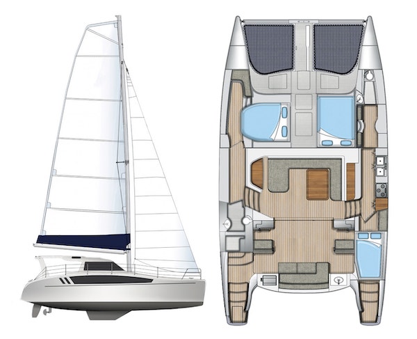 SEAWIND 1260 - Drawing