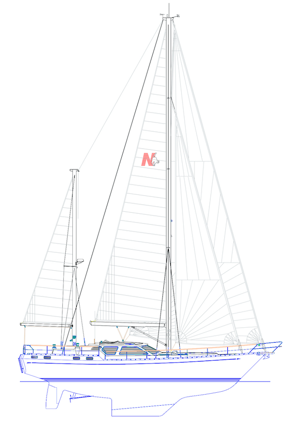 NAUTICAT 525 - Drawing