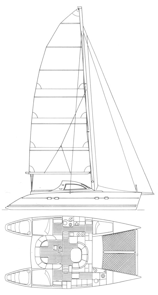LAGOON 42 - Drawing