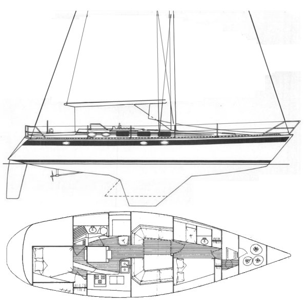 HUNTER 45 - Drawing