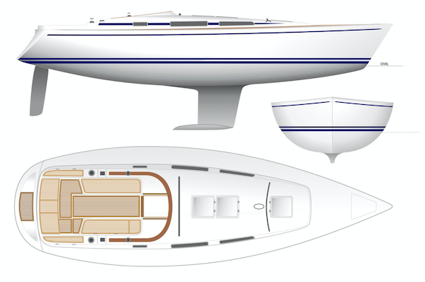 LINJETT 34 - Drawing