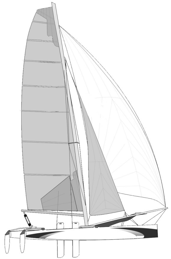 NACRA F18 - Drawing