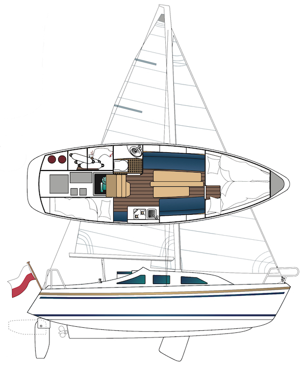 BORA 838 BS - Drawing