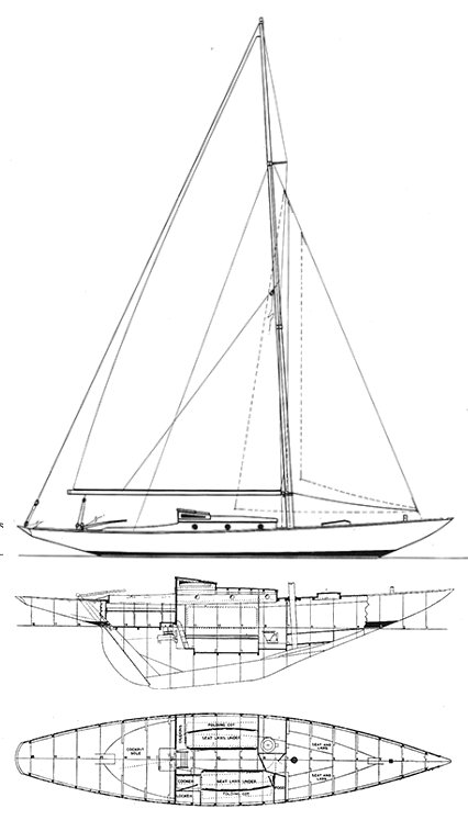 DUBLIN BAY 24 - Drawing