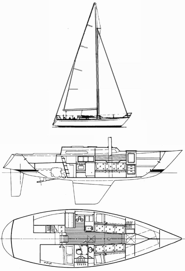 GREAT LAKES 36 - Drawing