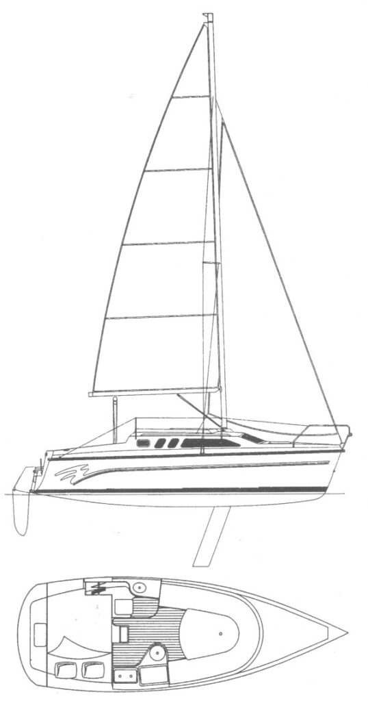 HUNTER 26 - Drawing