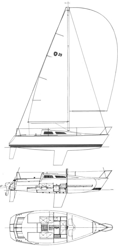 OLSON 25 - Drawing