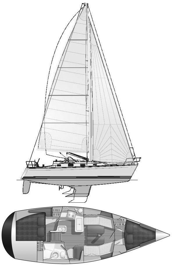 TARTAN 3400/345 - Drawing