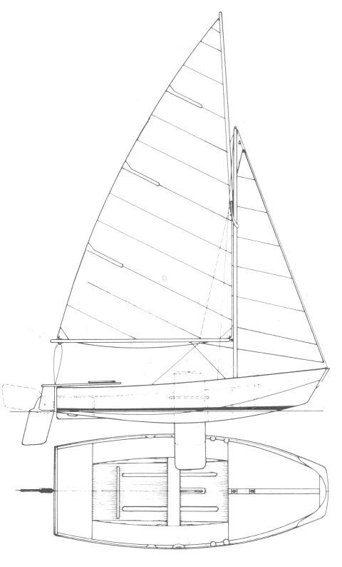MIRROR DINGHY (INT) - Drawing