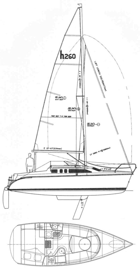 HUNTER 260 - Drawing