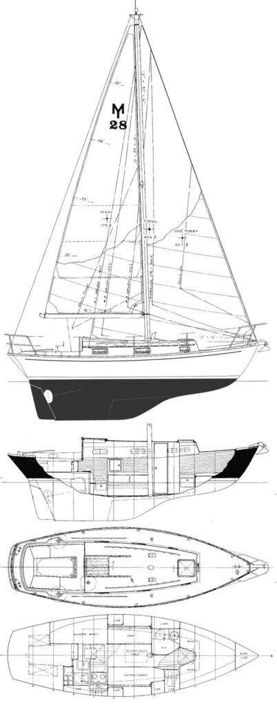 MORRIS 28 LINDA - Drawing