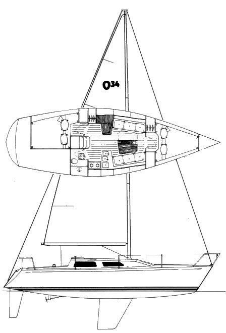 OLSON 34 - Drawing