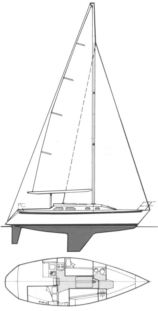 ERICSON 33 - Drawing