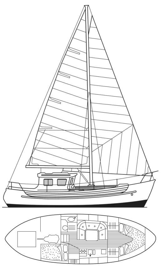 FISHER 34 MS - Drawing