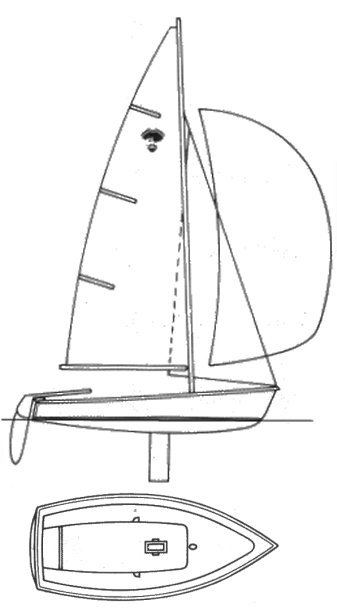 PIRATEER 13 (CHRYSLER) - Drawing