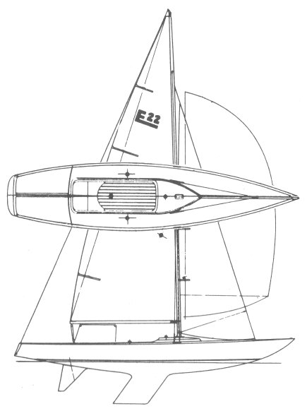 ETCHELLS CLASS - Drawing
