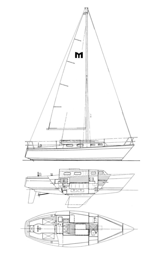 MARINER 28 (CANNING) - Drawing