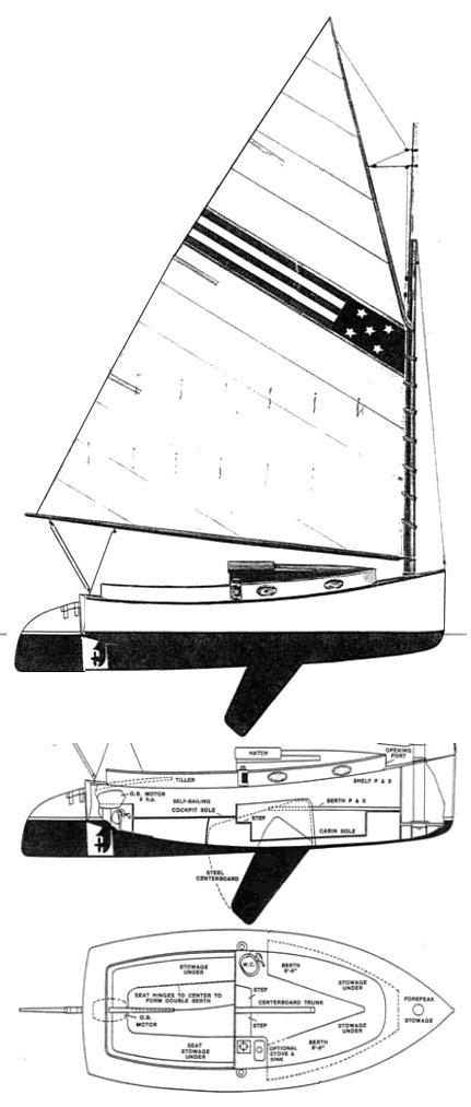 HERRESHOFF AMERICA - Drawing