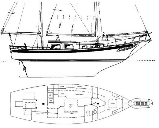 MARINER 32 - Drawing