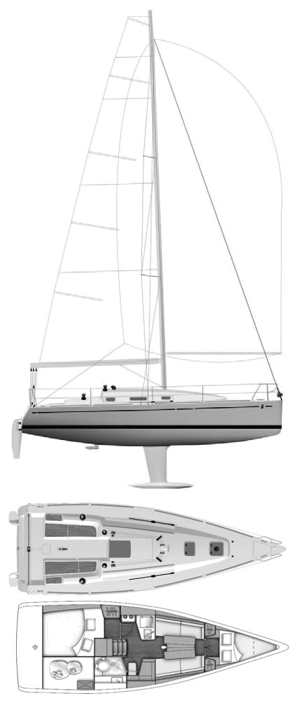 FIRST 30 (BENETEAU - JUAN K.) - Drawing