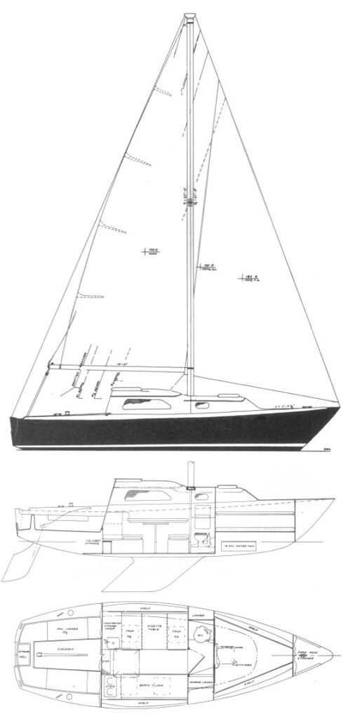 PEARSON 26 - Drawing