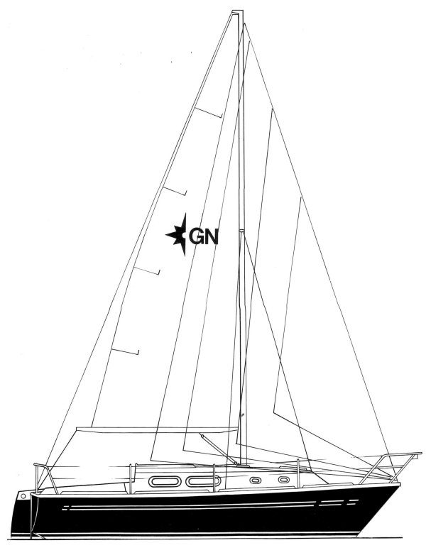 GRIFFON 26 (WESTERLY) - Drawing
