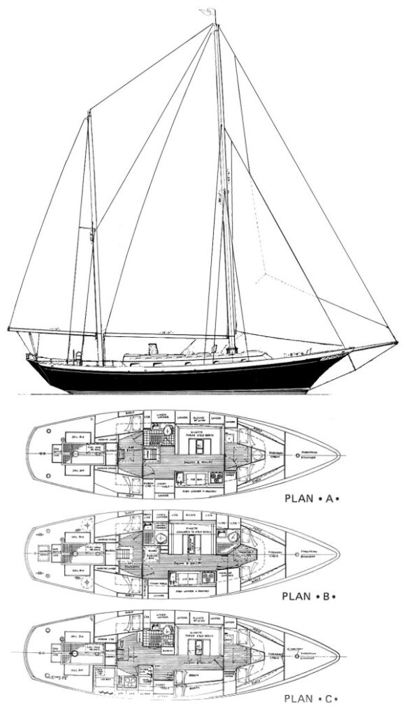 CLIPPER 42 (CHEOY LEE) - Drawing