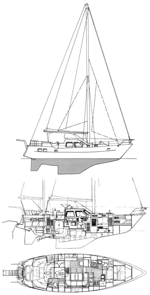 AMPHITRITE 45 MS (WAUQUIEZ) - Drawing