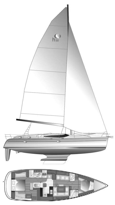 HUNTER 50 CC - Drawing