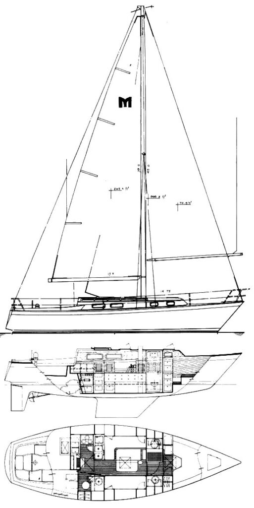 MARINER 36 (CANNING) - Drawing