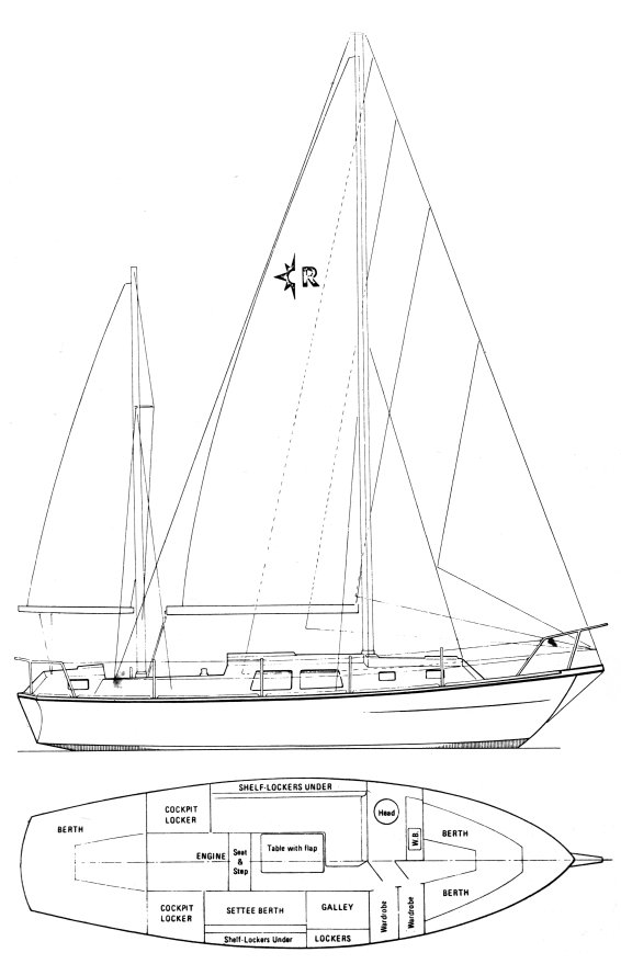 RENOWN 32 (WESTERLY) - Drawing